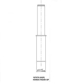 PERNO PER MONOBRACCIO CP 05 SX  31.0mm