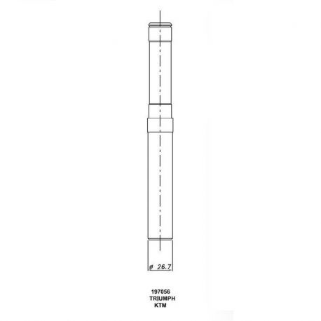 PERNO PER MONOBRACCIO CP 05 SX 26.7mm